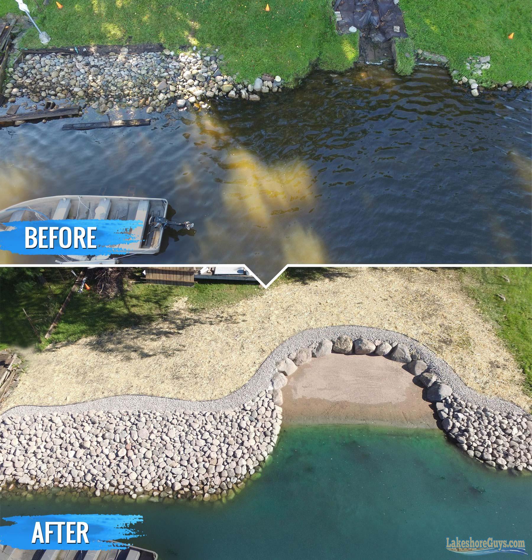 MN Shoreline Restoration & Riprap · Lakeshore Guys · Minn. DNRApproved